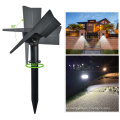 Lux Ground Plug Amazon Hot Sell 10W Landscape Decoration Outdoor Garden Solar spot Light